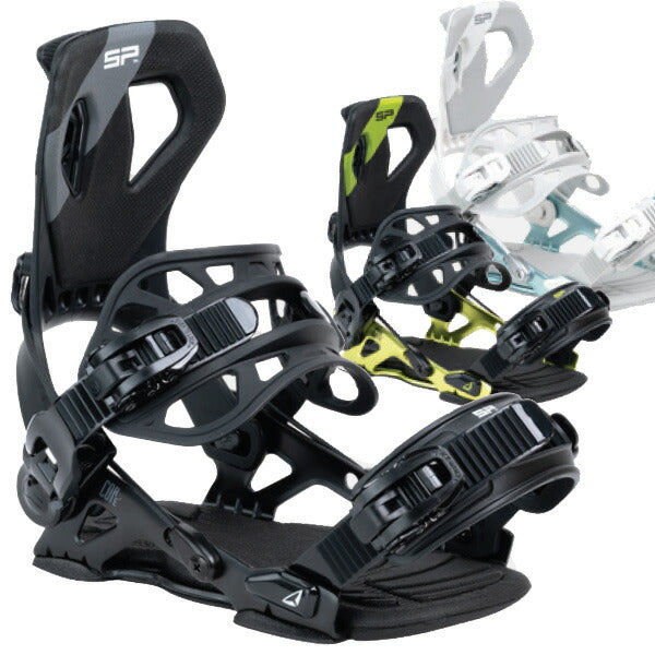 SP binding CORE 23-24 ガンメタ Mサイズ SP Core Multientry 23/24 Snowboard Binding shown in GUNMETAL