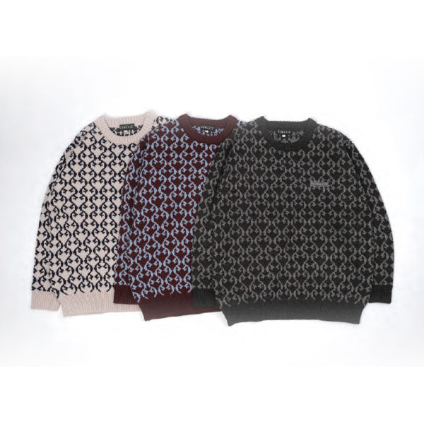 24-25 NOMADIK/ノマディック JACQUARD sweater メンズ レディース 