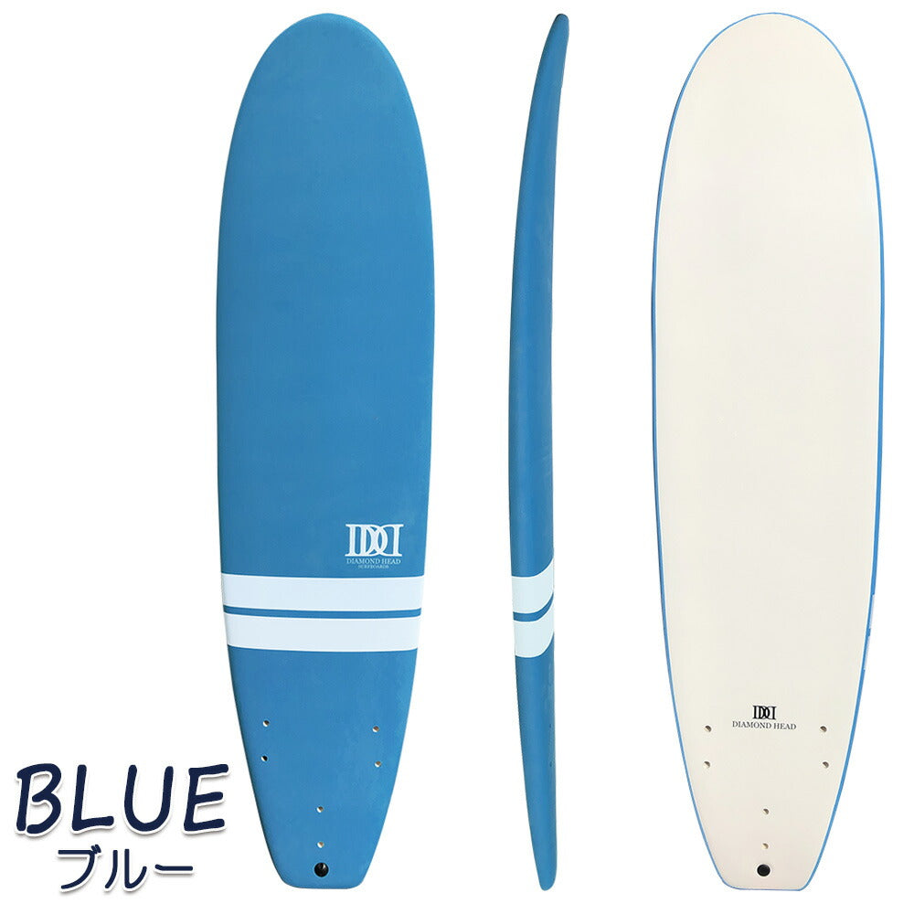 サーフボード ソフトボード 7'6 ファンボード ダイアモンドヘッド フィン・リーシュコード付 営業所止め