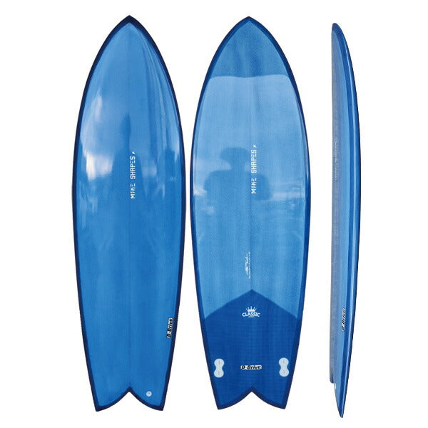 マイクシェイプス マジックカーペットツイン ブルー 5'10 フィン付き サーフボード マイクシェイプス MAGIC CARPET TWIN BLUE マジック