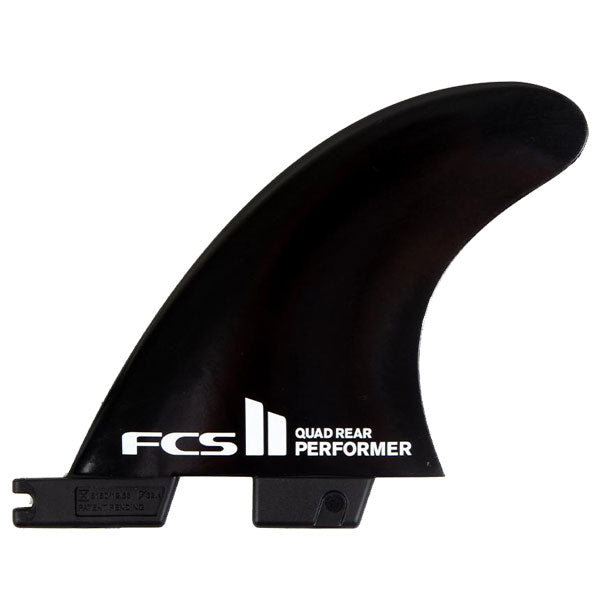 FCS2 PERFORMER QUAD サイドのみ FCS2 PERFORMER GLASS FLEX QUAD REAR BLACK M / FCSII エフシーエス2