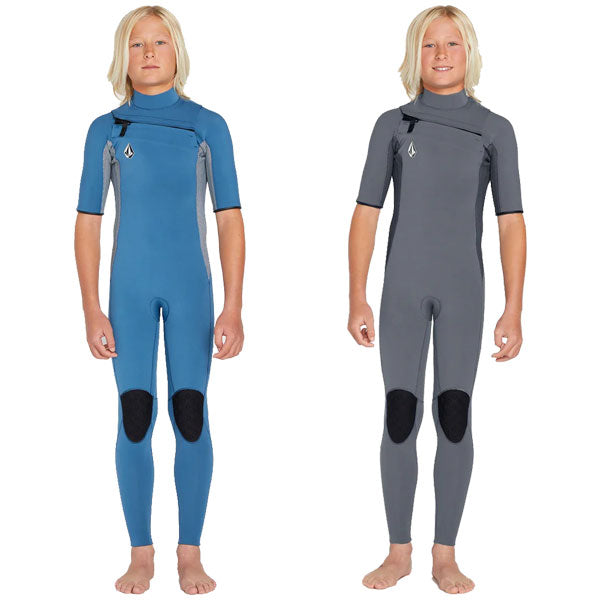 2024 VOLCOM BIG BOYS MODULATOR 2MM CHEST ZIP SHORT SLEEVE FULLUIT C951