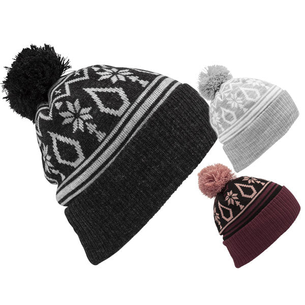 19-20 VOLCOM / ボルコム ARGENTA BEANIE ビーニー ニット 帽子 レディース スノーボード スキー メール便対応