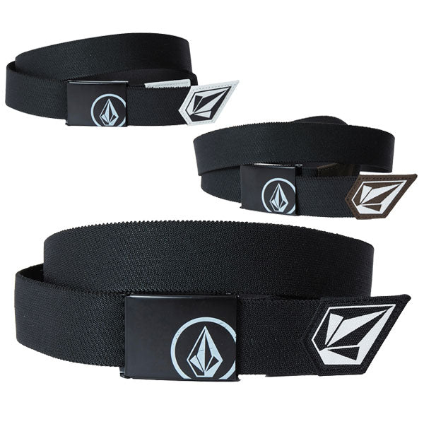 19-20 VOLCOM / ボルコム Stone Stretch Web Belt ストレッチ伸縮 ベルト メンズ レディース スノーボード メール便対応