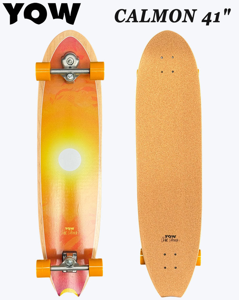 2026 YOW SKATE CALMON 41インチ ヤウ カルモン ChloeCalmon ClaraCalmon クロエカルモン クララカルモン サーフスケート ロングスケートボード ロングボード スケボー オフトレ サーフィン スノーボード