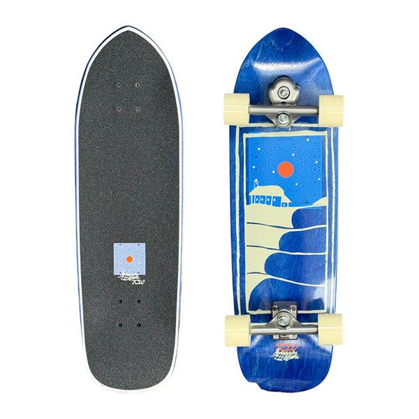 2026 YOW SKATE MUNDAKA 32インチ ムンダカ パイプ サーフスケート ロングスケートボード ロングボード スケボー コンプリート オフトレ サーフィン スノーボード