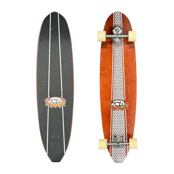 2026 YOW SKATE WAIKIKI 40インチ ヤウ ワイキキ サーフスケート ロングスケートボード ロングボード スケボー コンプリート オフトレ サーフィン スノーボード