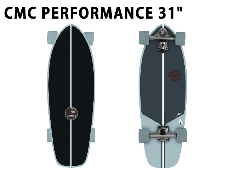SLIDE / スライド CMC PERFORMANCE 31inch SKATE サーフスケート ロングスケートボード ロングボード スケボー オフトレ SURFSKATE