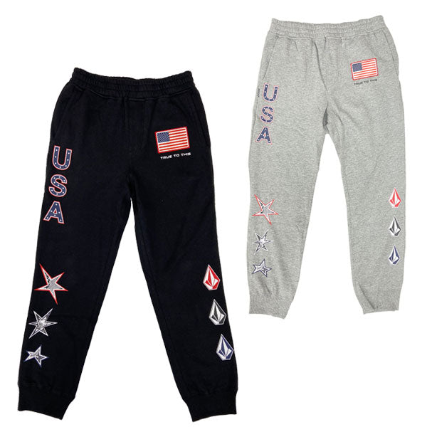 21-22 VOLCOM / ボルコム USST ICONIC STONE KIDS pant 子供用 キッズ スウェットパンツ スノーボードアパレル 2022