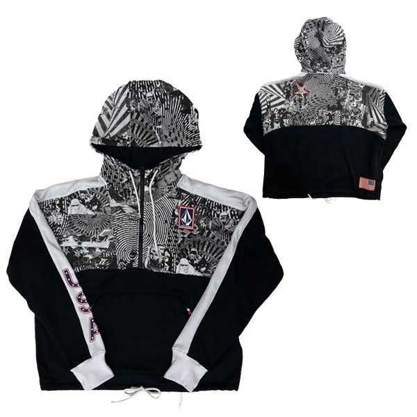 21-22 VOLCOM/ボルコム USST VLCM ANORAK HOODY レディース フーディー スノーボード アパレル 2022