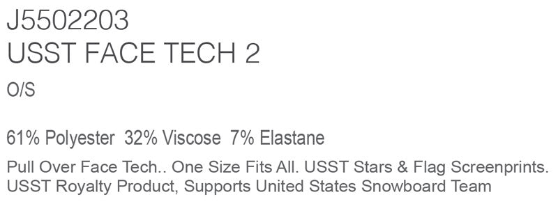 21-22 VOLCOM / ボルコム USST FACE TECH 2 バラクラバ フェイスマスク スノーボード スキー 2022 メール便対応