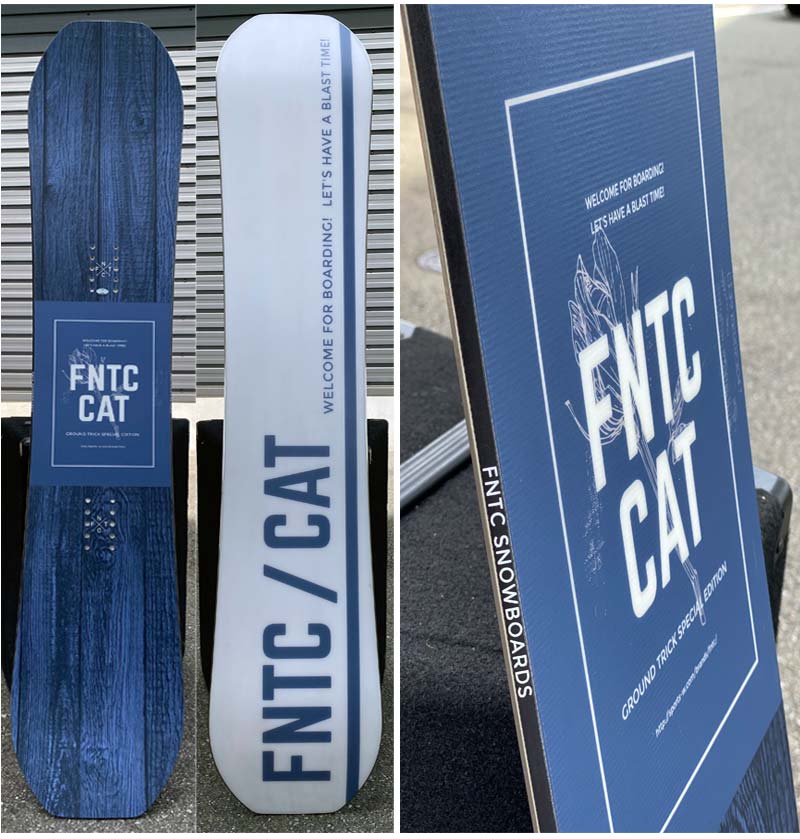 FNTC CAT レディース139cm 22-23モデル　スノーボード FNTC CAT LADIES 22-23 2023 スノーボード 板 レディース ウーメンズ