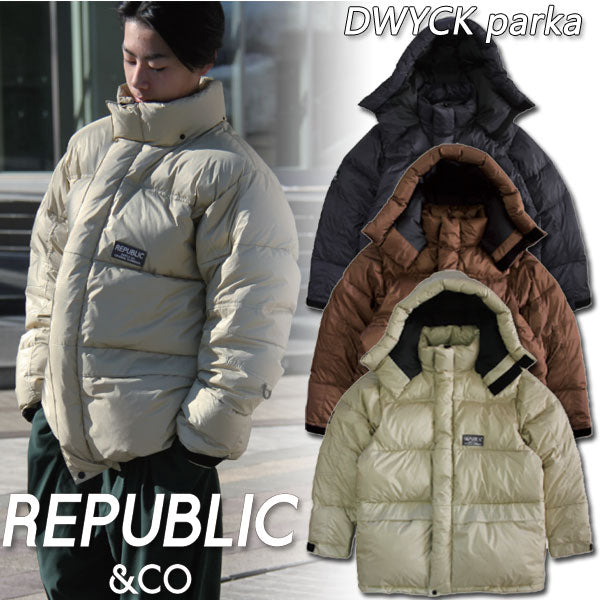 即出荷 22-23 REPUBLIC &CO/リパブリック DWYCK parka メンズ レディース 防水ダウンジャケット スノーボードウェア スノーウェアー 2023