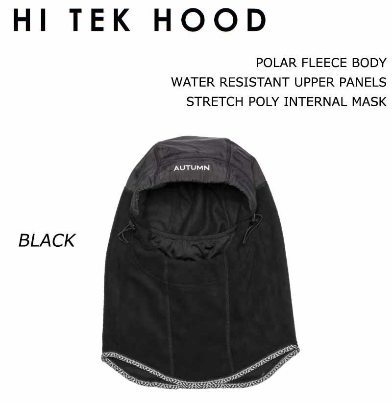 AUTUMN/オータム HI TEK HOOD ハイ テックフードウォーマー メンズ レディース スノーウェア スノーボード スキー