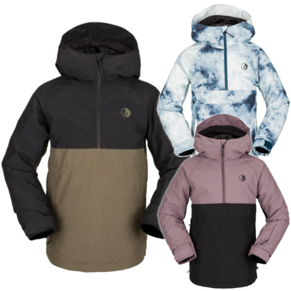 即出荷 22-23 VOLCOM/ボルコム SLUFF INS pullover ユース キッズ 子供用 防水ジャケット スノーボードウェア スノーウェアー 2023