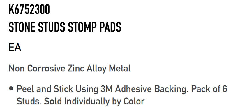 VOLCOM / ボルコム STONE STUDS STOMP PADS デッキパッド 滑り止め スノーボード メール便対応