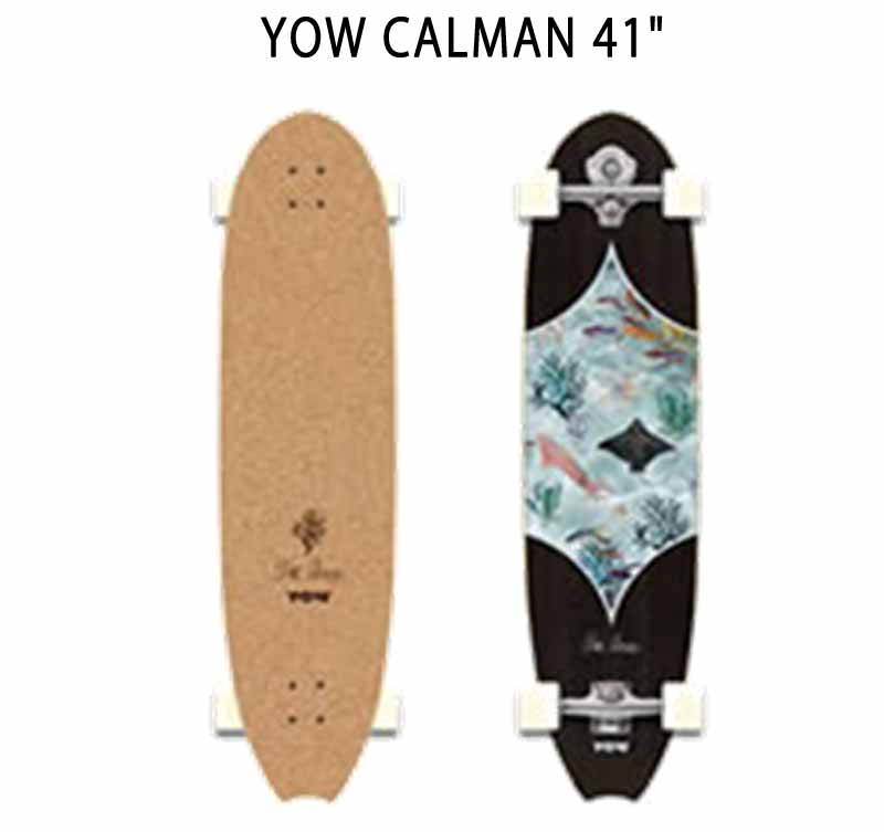 即出荷 YOW/ヤウ SKATE CALMON カルモン 41inc サーフスケート ロングスケートボード ロングボード スケボー オフトレ