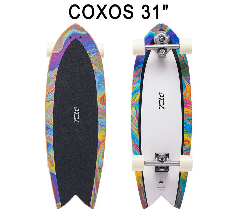 即出荷 YOW/ヤウ SKATE COXOS カーソス 31inc サーフスケート ロングスケートボード ロングボード スケボー オフトレ