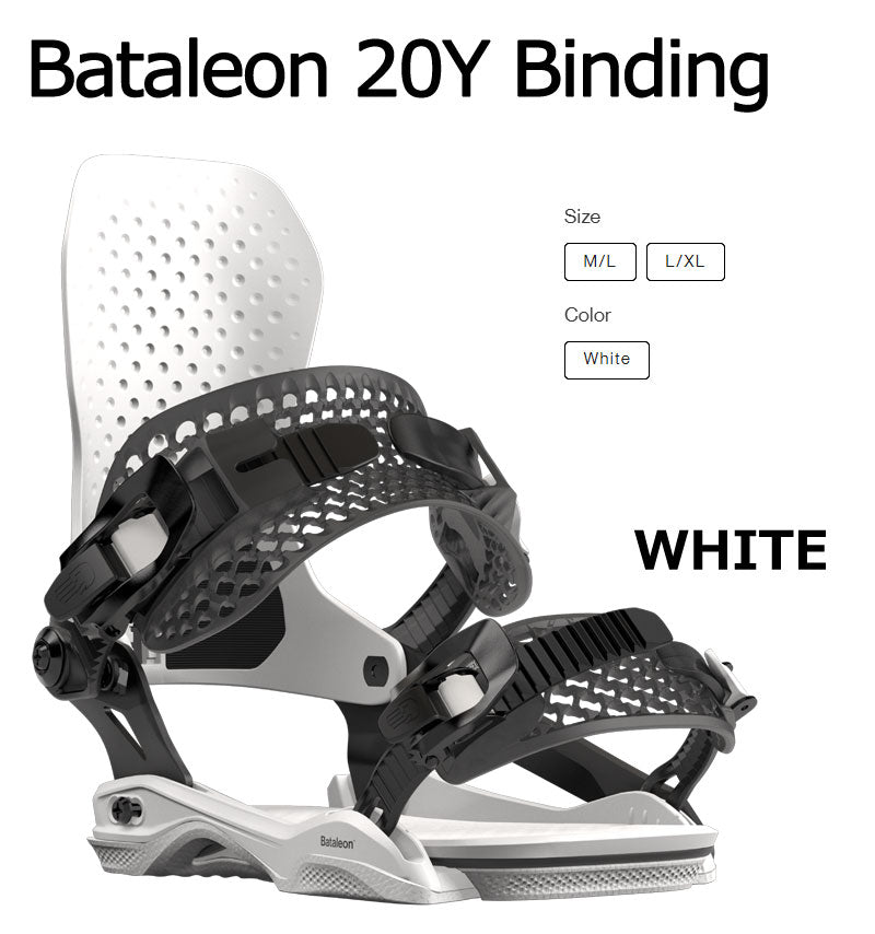 23-24 BATALEON / バタレオン 20Y BINDING メンズ ビンディング バインディング スノーボード 2024