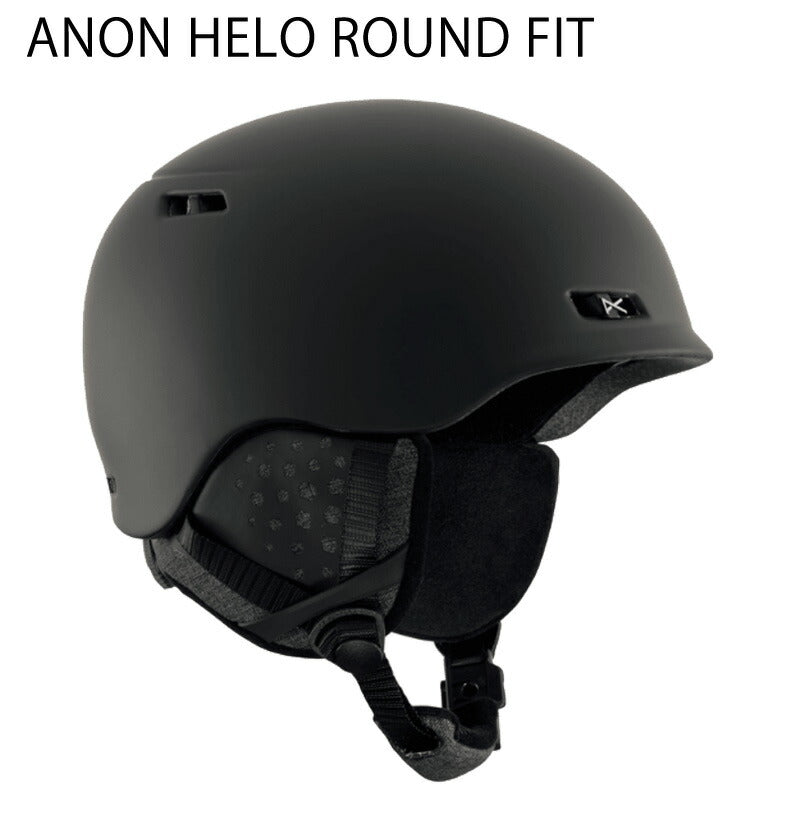 ANON/アノンヘルメット HELO SNOW ROUND FIT ヘルメット アジアンフィット スノーボード スキー メンズ レディース プロテクター