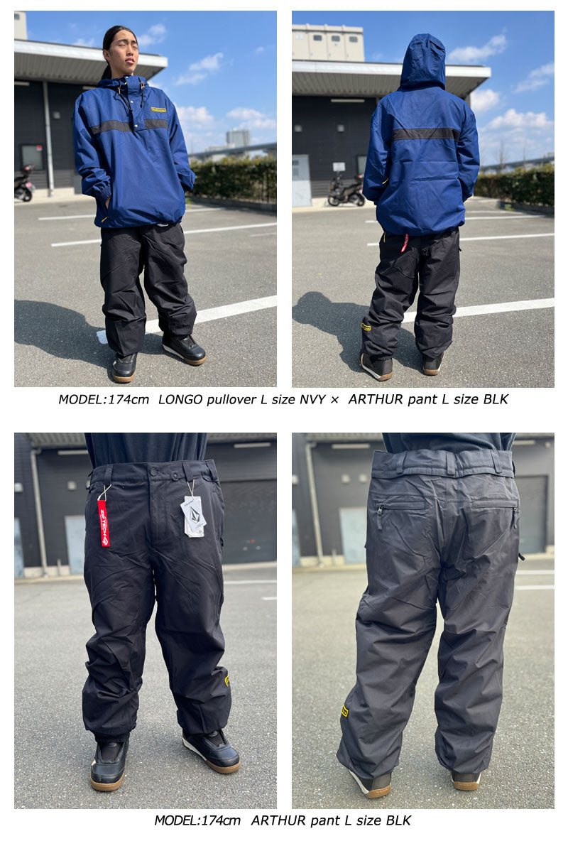 23-24 VOLCOM/ボルコム ARTHUR pant メンズ レディース 防水パンツ