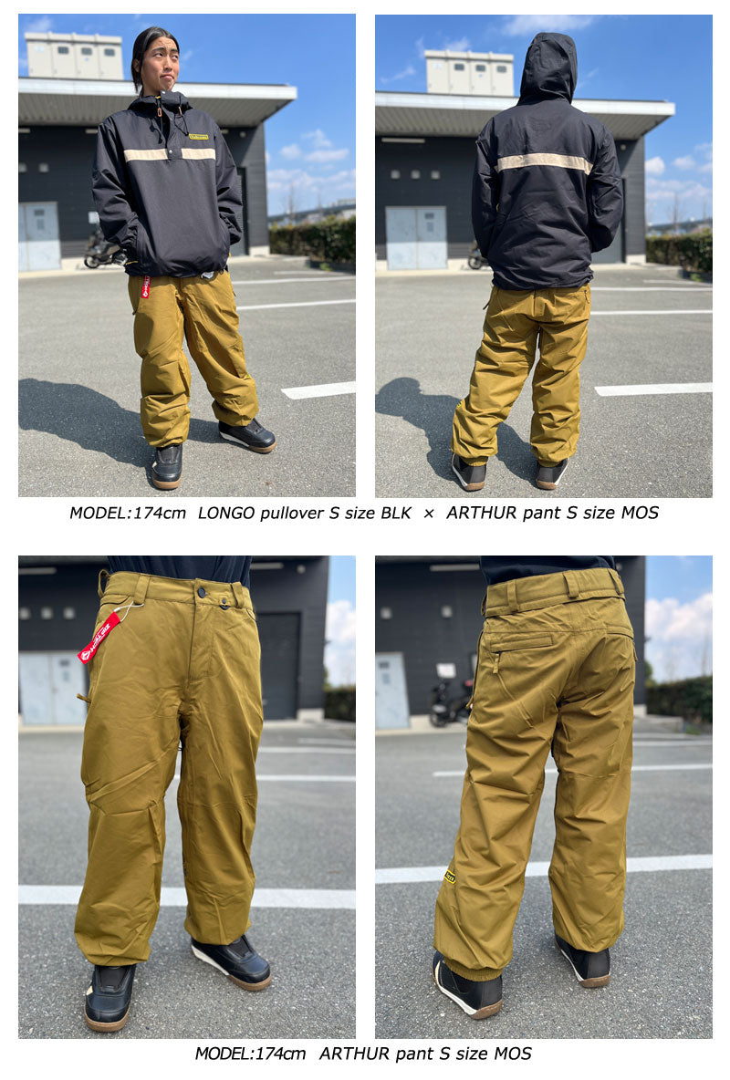 23-24 VOLCOM/ボルコム ARTHUR pant メンズ レディース 防水パンツ