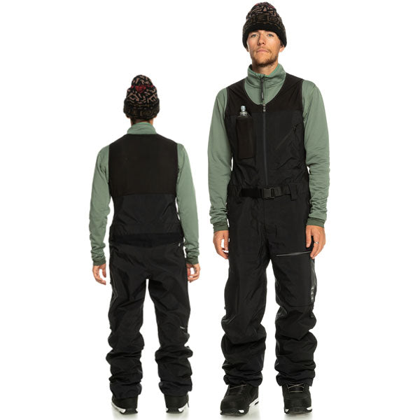 23-24 QUIKSILVER/クイックシルバー HIGHLINE PRO 3L GORE-TEX BIB PANT ハイラインプロ ゴアテックスビブパンツ GORE-TEX メンズ レディース 防水ビブパンツ スノーボードウェア スノーウェアー 2024