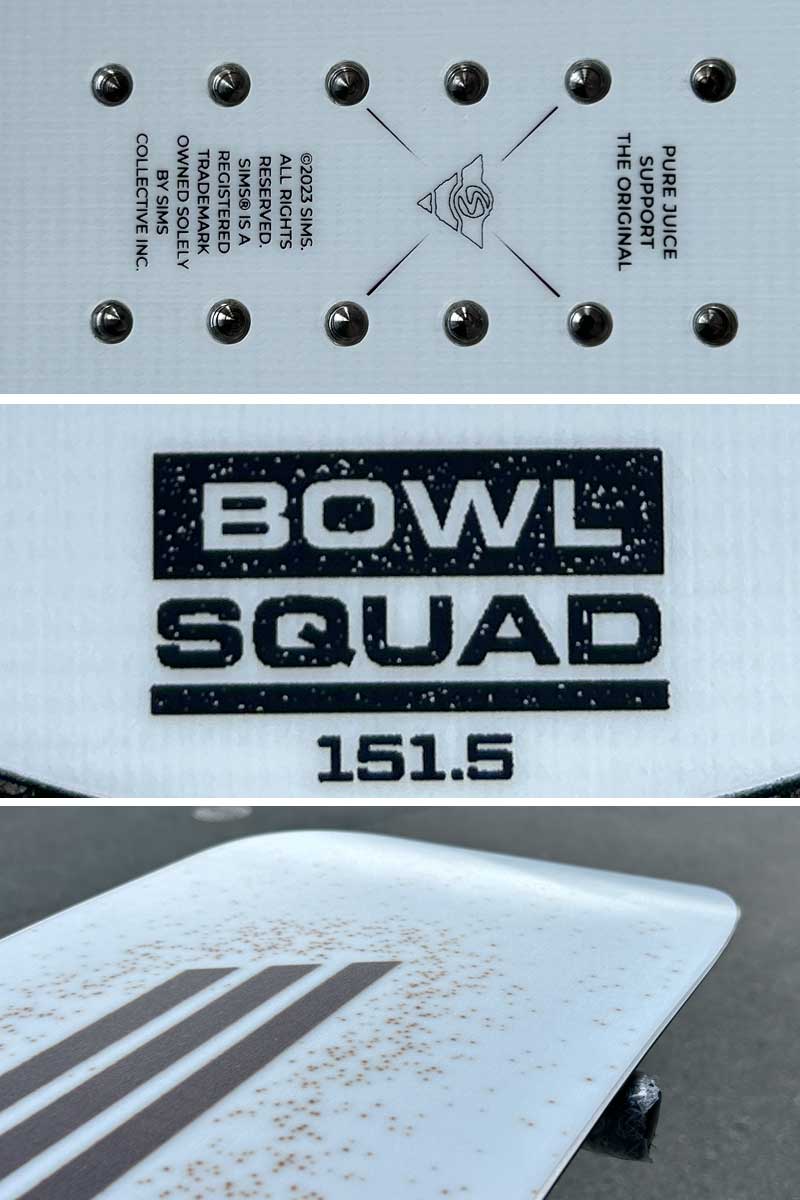 23-24 SIMS / シムス BOWL SQUAD ボウルスクワッド メンズ レディース