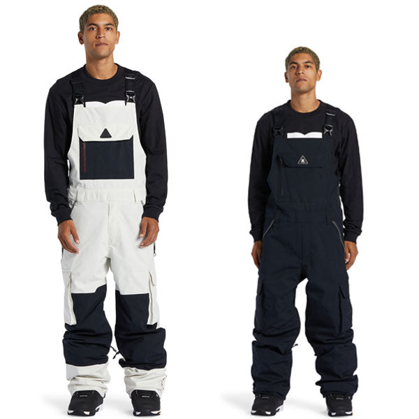 23-24 DC/ディーシー BRIGADE BIB PANT ブリゲードビブパンツ SYMPATEX メンズ レディース 防水パンツ スノーボードウェア スノーウェアー 2024