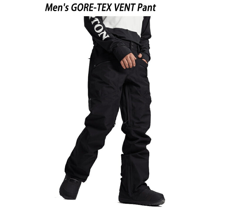 23-24 BURTON/バートン VENT GORE-TEX PANTS ベント メンズ レディース ゴアテックス パンツ スノーボードウェア 2024