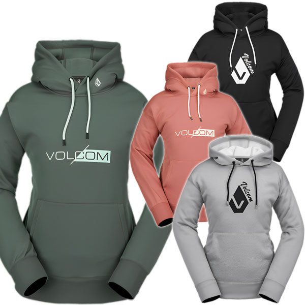 23-24 VOLCOM/ボルコム CORE HYDRO hoodie レディース スノーボードアパレル フーディー 2024