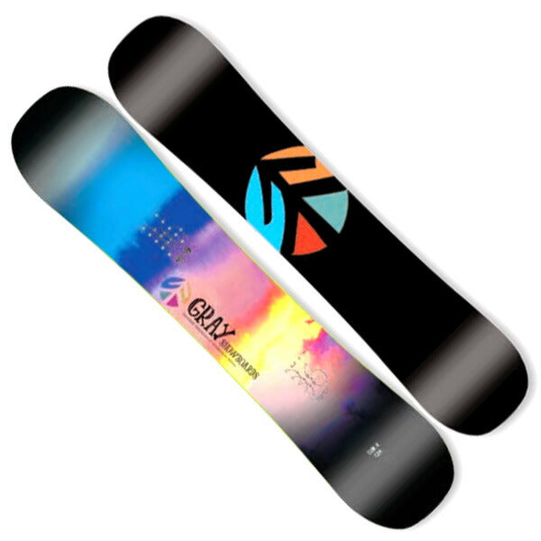 23-24 GRAY SNOWBOARDS/グレイ CUB-X カブエックス キッズ ジュニア スノーボード ツインチップ トリック 板  2024