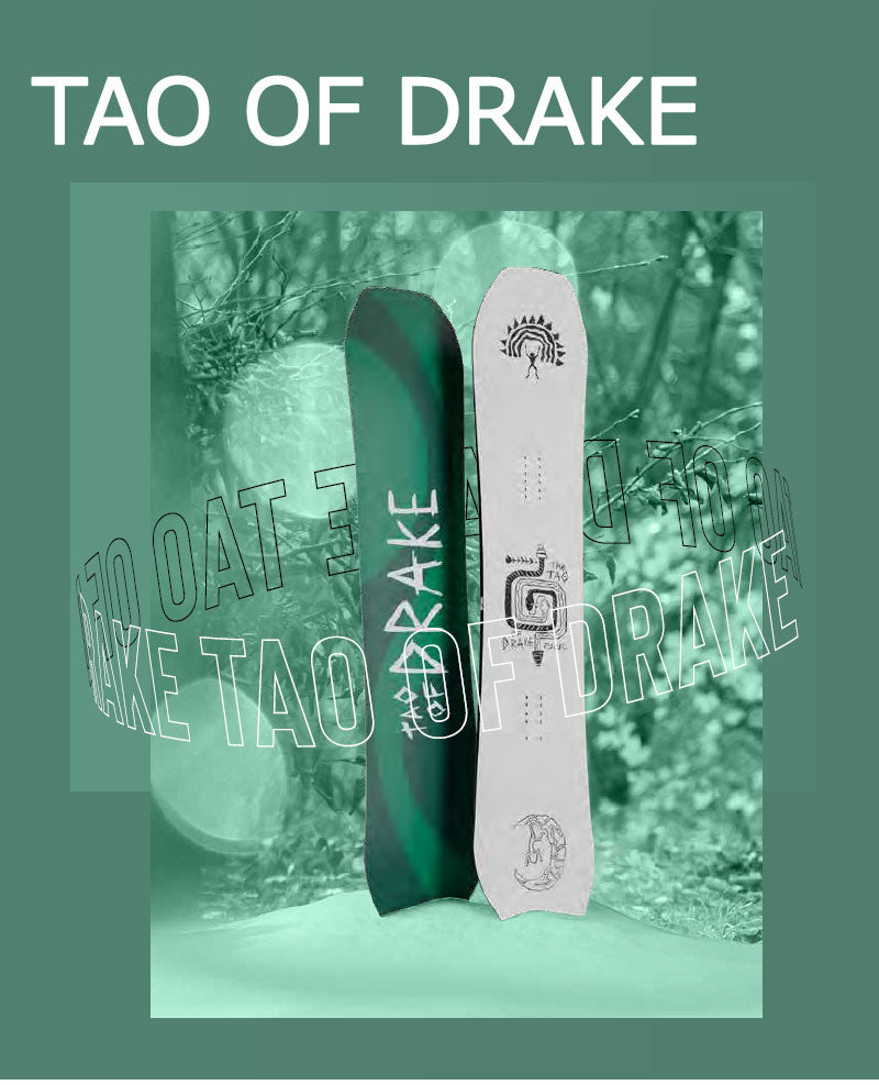 23-24 DRAKE / ドレイク TAO OF DRAKE タオオブドレイク メンズ レディース スノーボード グラトリ 板 2024