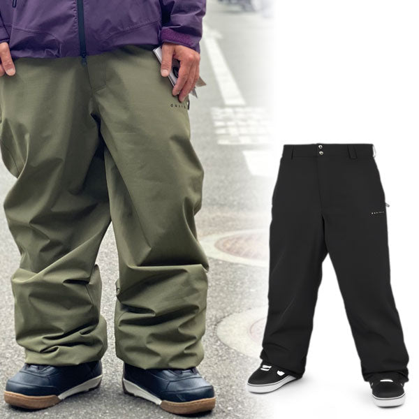 23-24 VOLCOM/ボルコム VLCMK×DUSTBOX pant メンズ レディース 防水パンツ スノーボードウェア スノーウェアー 2024