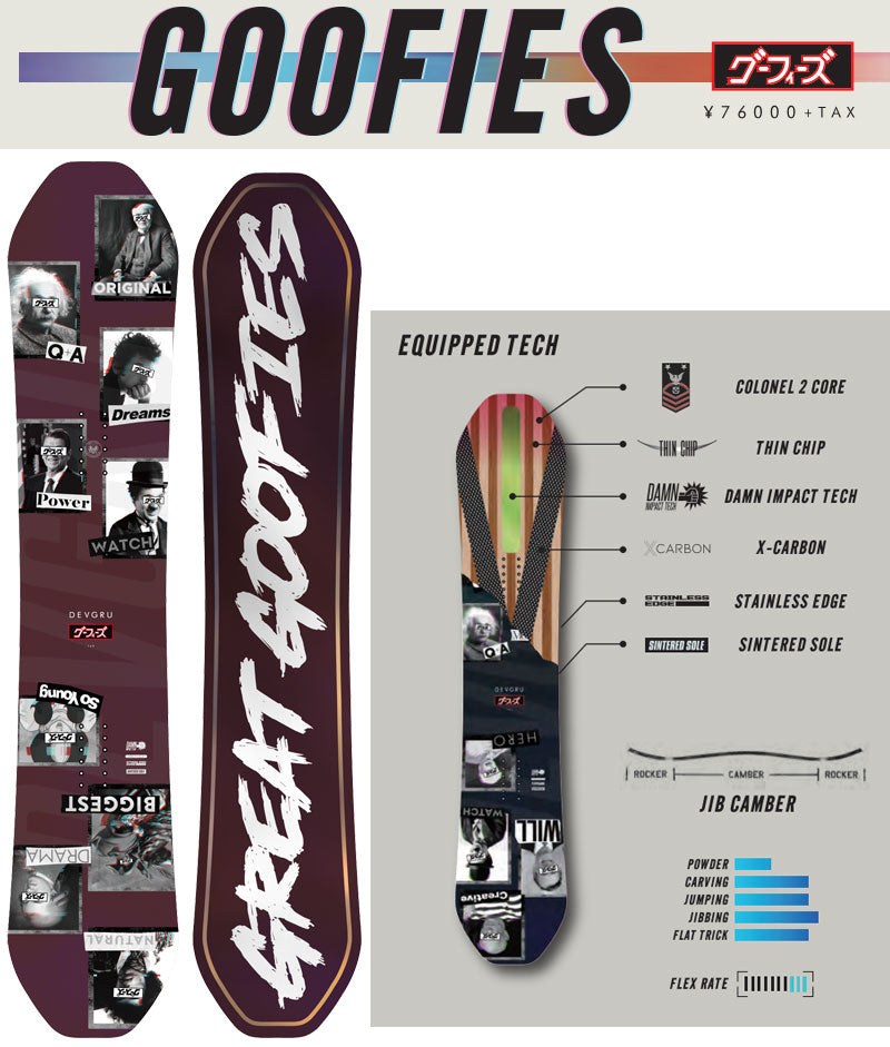 23-24 DEVGRU / デヴグルー GOOFIES グーフィーズ メンズ レディース