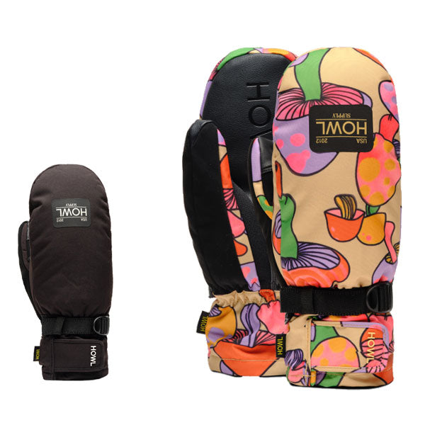 23-24 HOWL / ハウル FAIRBANKS mitt ミトングローブ 手袋 メンズ レディース スノーボード スキー 2024 メール便対応