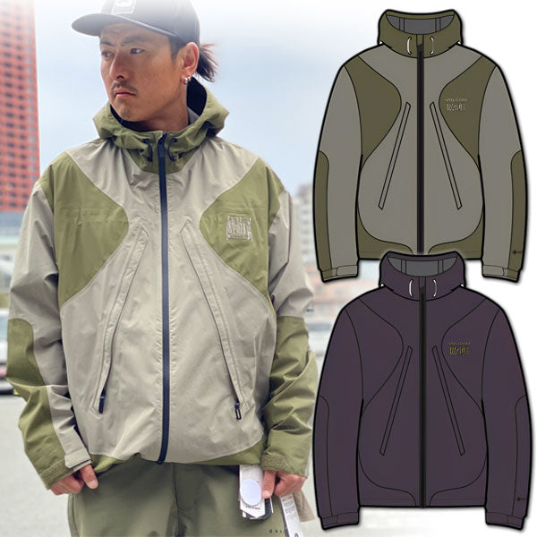 23-24 VOLCOM/ボルコム FEELTOOGOOD GORE-TEX jacket メンズ レディース 防水ゴアテックスジャケット スノーボードウェア スノーウェアー 2024