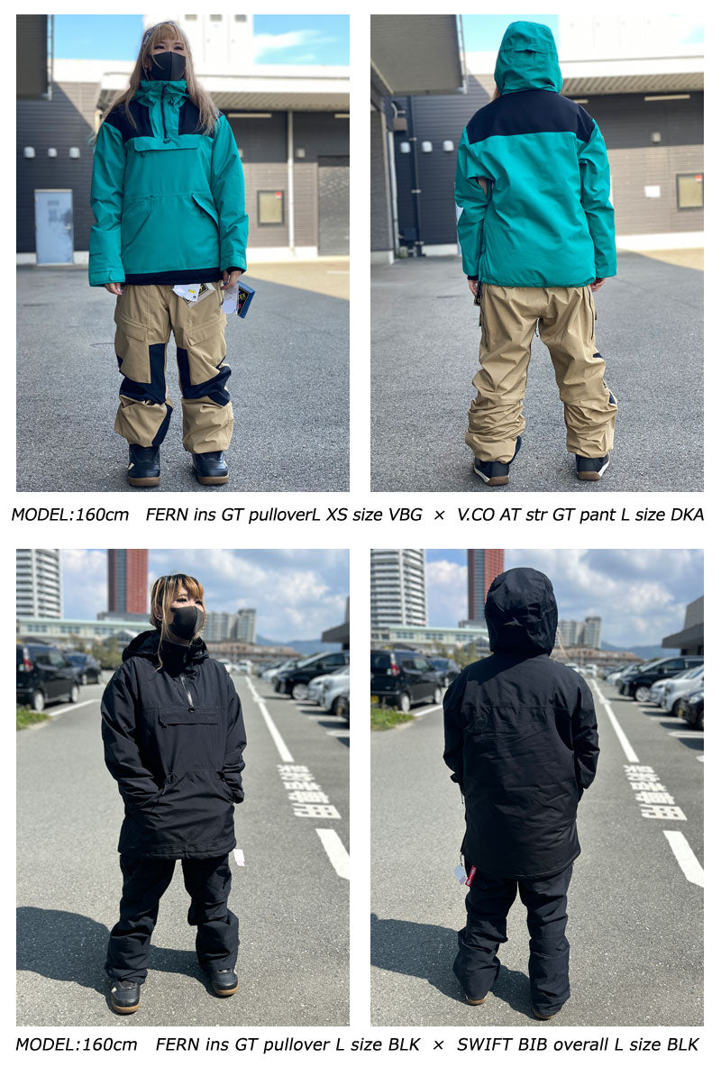 23-24 VOLCOM/ボルコム FERN INS GORE pullover レディース 防水