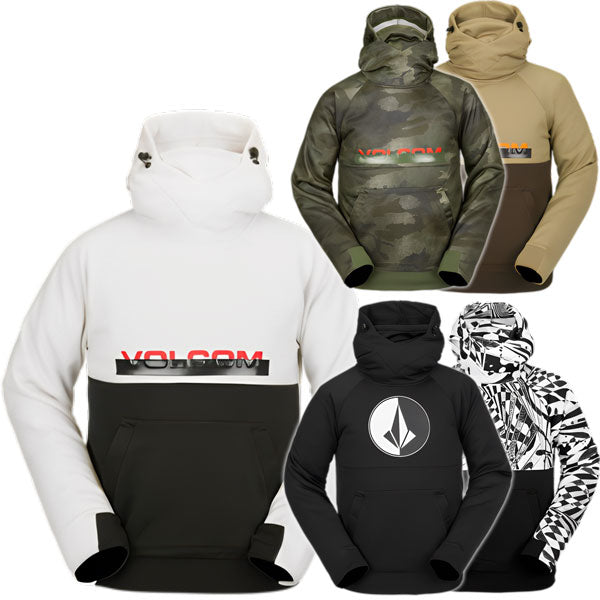 23-24 VOLCOM/ボルコム HYDRO RIDING hoodie メンズ レディース スノーボードアパレル セカンドレイヤー 2024