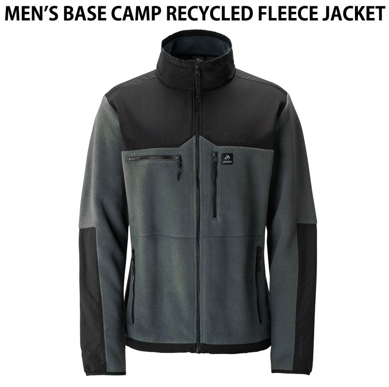 23-24 JONES/ジョーンズ Men’s BASE CAMP RECYCLED FLEECE JACKET ベースキャンプフリース メンズ レディース ジャケット スノーボードウェア 2024