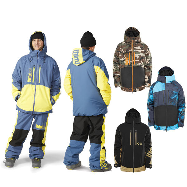 23-24 THIRTYTWO/サーティーツー LASHED INSULATED JACKET メンズ レディース 防水ジャケット スノーボードウェア スノーウェアー 2024