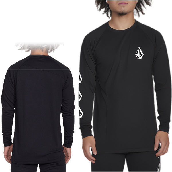 23-24 VOLCOM/ボルコム JP POLARTEC PD 1ST LAYER top メンズ レディース スノーボードアパレル セカンドレイヤー 2024