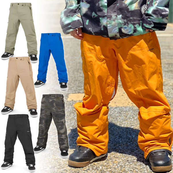 23-24 VOLCOM/ボルコム L GORE-TEX pant メンズ レディース 防水ゴアテックスパンツ スノーボードウェア スノーウェアー 2024