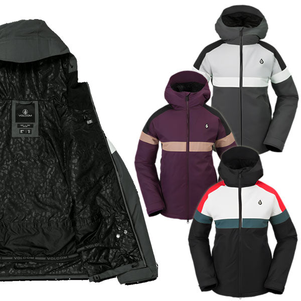 23-24 VOLCOM/ボルコム LINDY INS jacket レディース 防水ジャケット スノーボードウェア スノーウェアー 2024