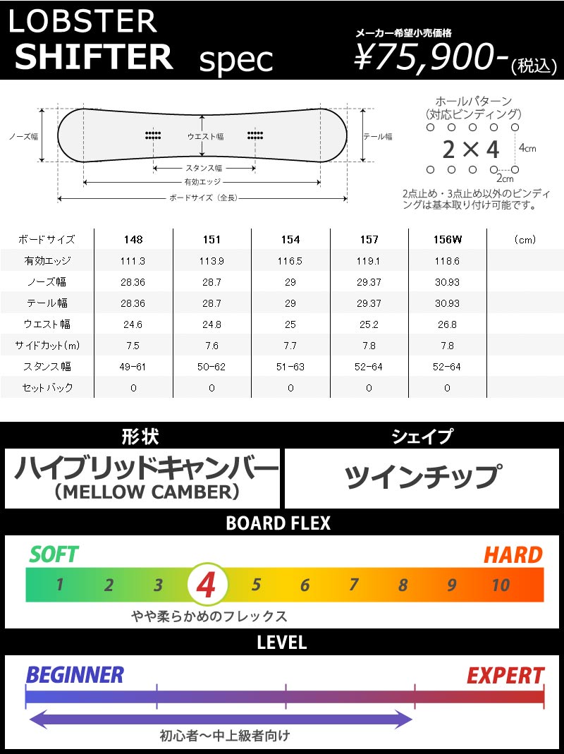 23-24 LOBSTER / ロブスター SHIFTER シフター メンズ レディース