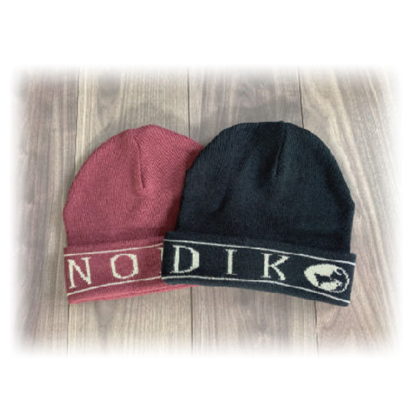 23-24 NOMADIK/ノマディック LOGO beanie メンズ レディース ビーニー ニット帽 スノーボードウェア スノーアパレル 2024 メール便対応