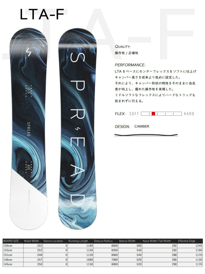 23-24 SPREAD / スプレッド LTA-F エルティーエー メンズ レディース