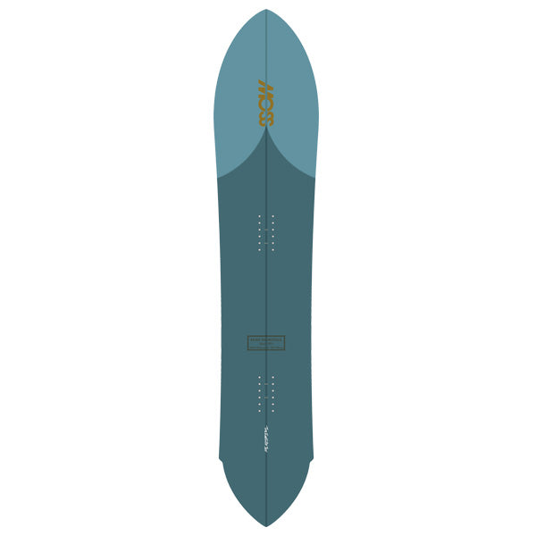 23-24 MOSS SNOWSTICK/モススノースティック WINGPIN54 ウイングピン54 メンズ スノーボード パウダー 板 2024