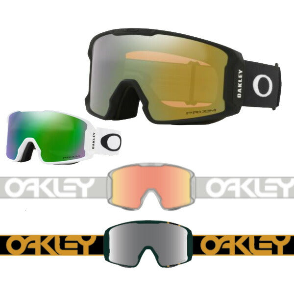 23-24 OAKLEY/オークリー LINE MINER M ラインマイナー メンズ レディース ゴーグル ハイコントラストレンズ スノーボード スキー 2024