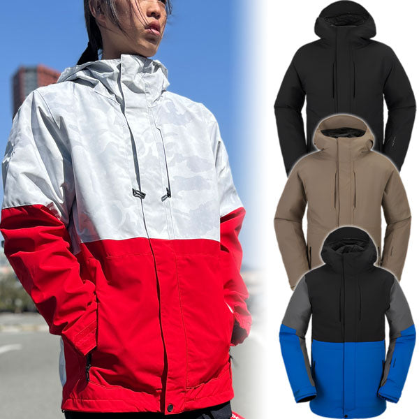 23-24 VOLCOM/ボルコム V.CO OP jacket メンズ レディース 防水ジャケット スノーボードウェア スノーウェアー 2024